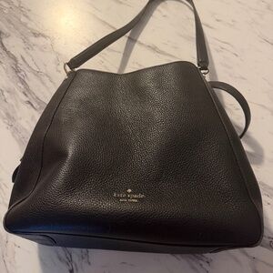 Kate Spade Black Zipper Purse Large